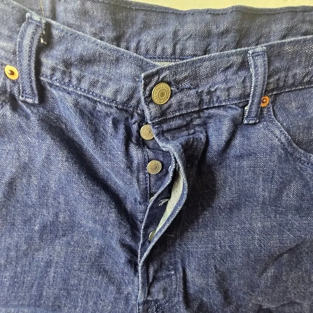 Levis 501 white oak cone denim men's 38 34 very soft